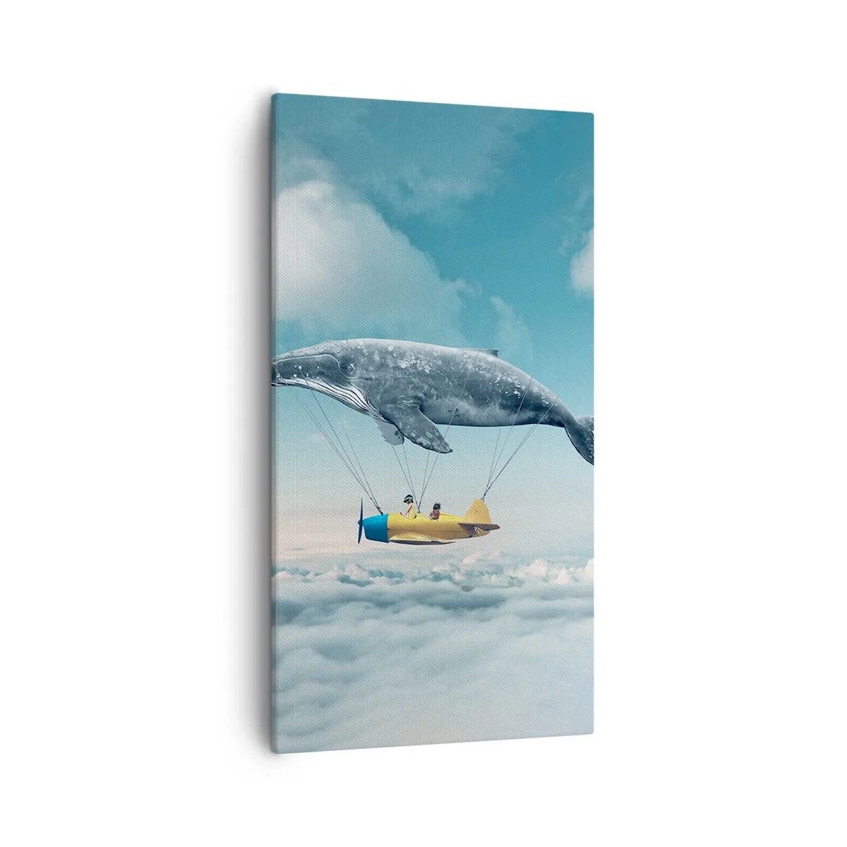 Tablou pe pânză - De ce nu? - 55x100 cm