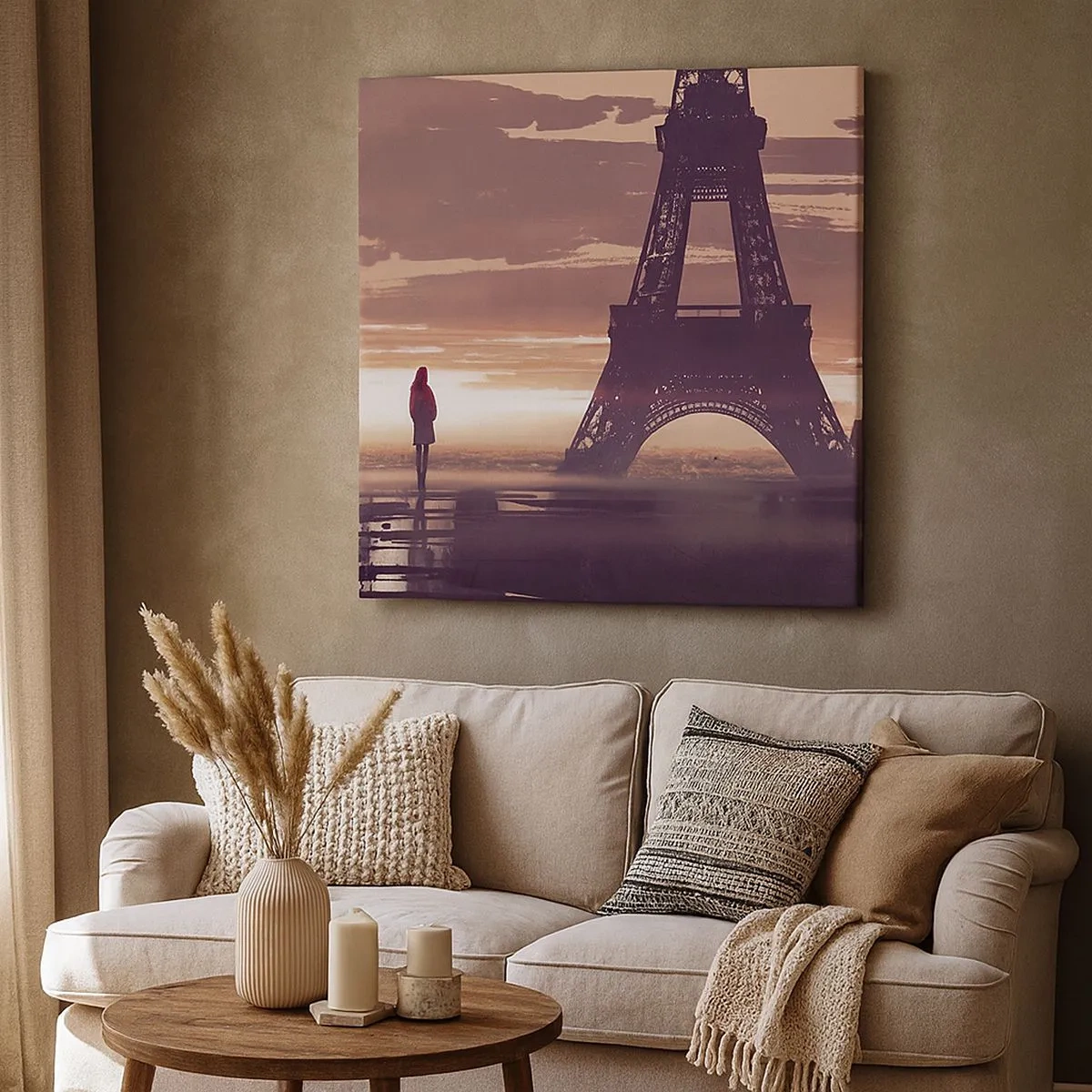 Tablou pe pânză - Doar ele două - 30x30 cm