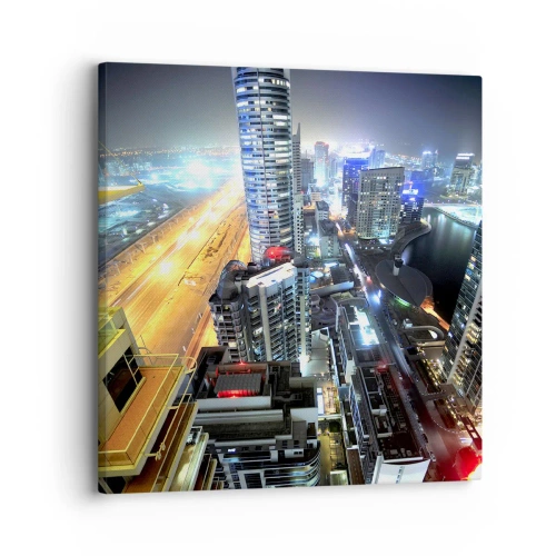 Tablou pe pânză - Un miracol în deșert - 30x30 cm