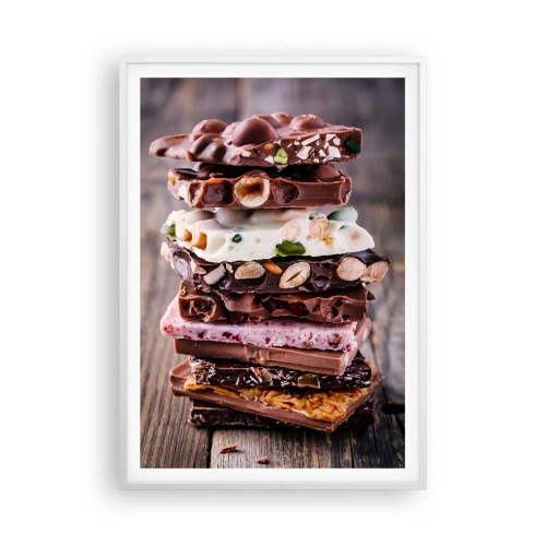 Poster în ramă albă - O perspectivă încântătoare - 70x100 cm