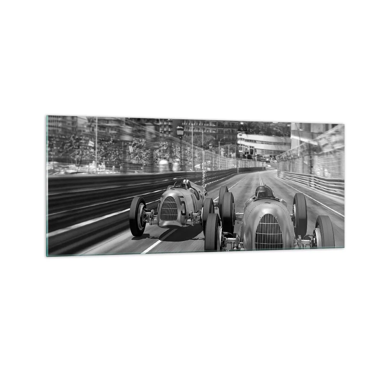 Tablou pe sticlă - A fost odată ca niciodată în Monte Carlo - 100x40 cm