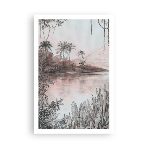 Poster - Jurnalul unui explorator din secolul al XIX-lea - 61x91 cm