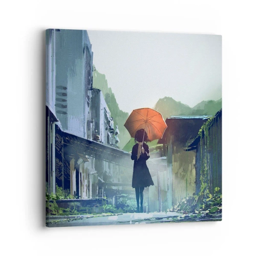 Tablou pe pânză - Ploaie revitalizantă - 40x40 cm