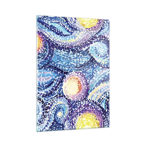 Tablou pe sticlă - Dintr-un tablou de van Gogh - 50x70 cm