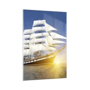 Tablou pe sticlă - Timpul lor nu trece niciodată - 80x120 cm