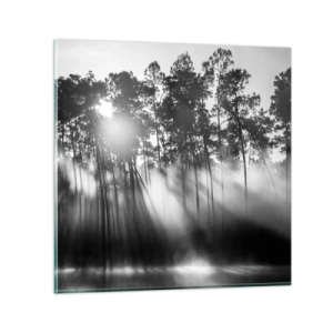 Tablou pe sticlă - Soare de neoprit - 30x30 cm