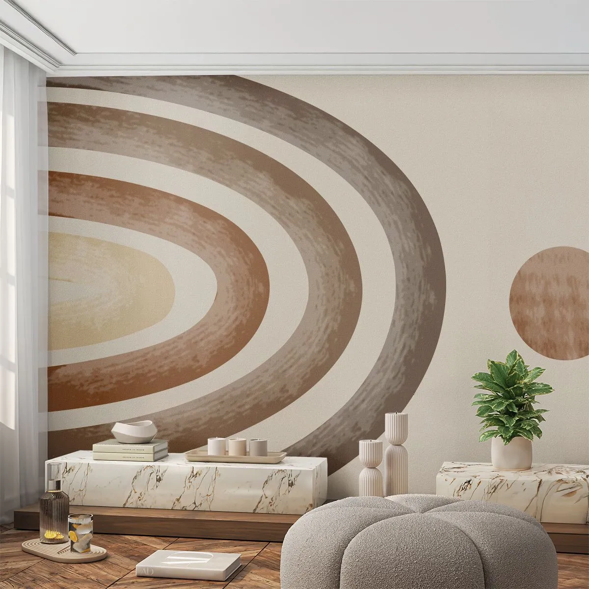 Tapet Premium Sand - Într-o galaxie îndepărtată - Abstracția, Bucată, Proiecta - 300x210 cm