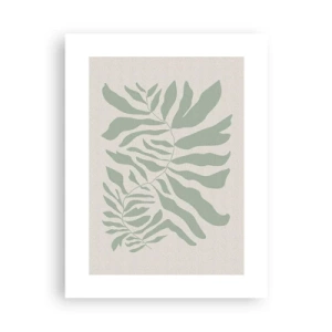 Poster - Ramura de smarald - 30x40 cm