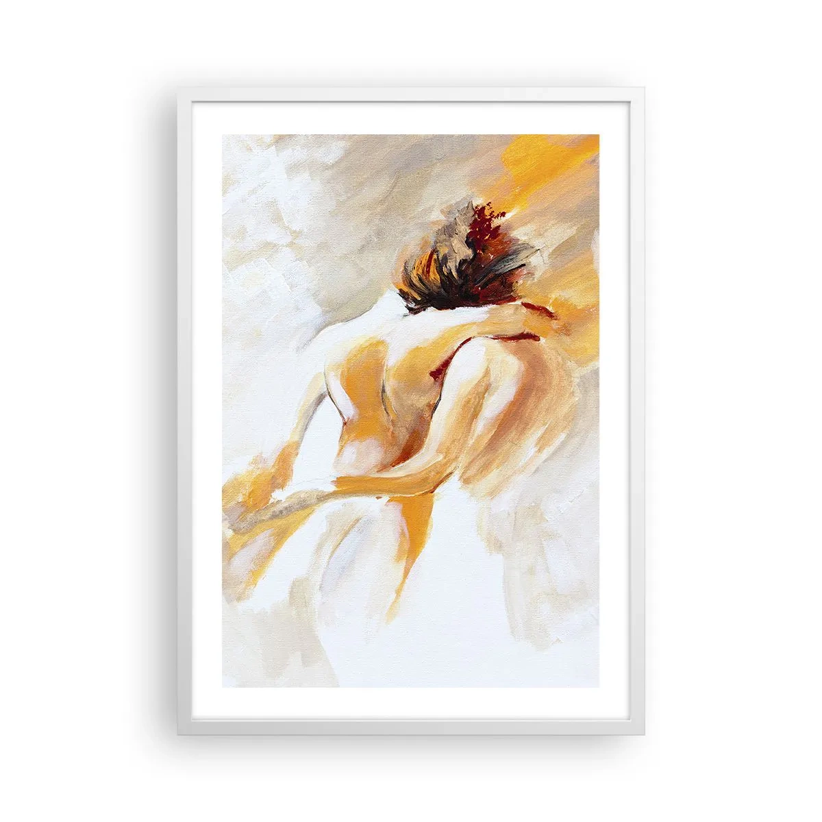 Poster în ramă albă - În cerul proximității - 50x70 cm