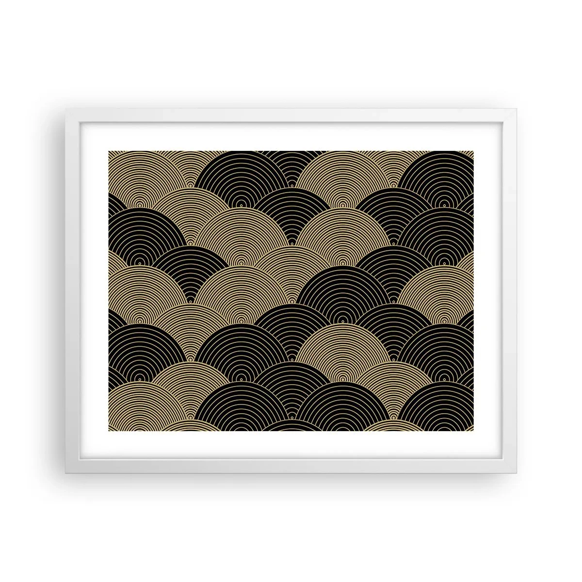 Poster în ramă albă - Unitate în multiplicitate - 50x40 cm