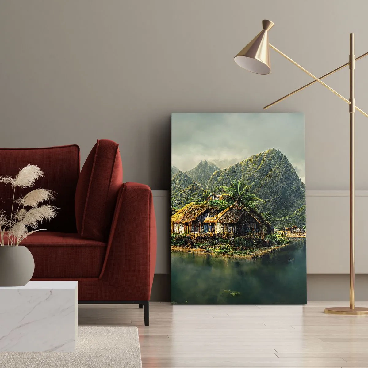 Tablou pe pânză - Paradisul tropical - 50x70 cm