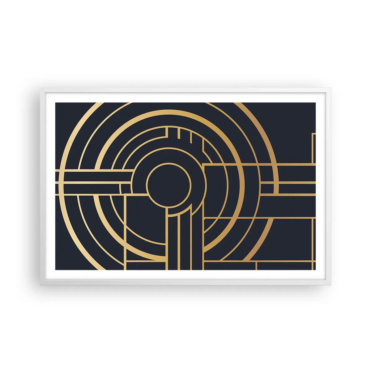 Poster în ramă albă - Întoarcerea lucrurilor - 91x61 cm