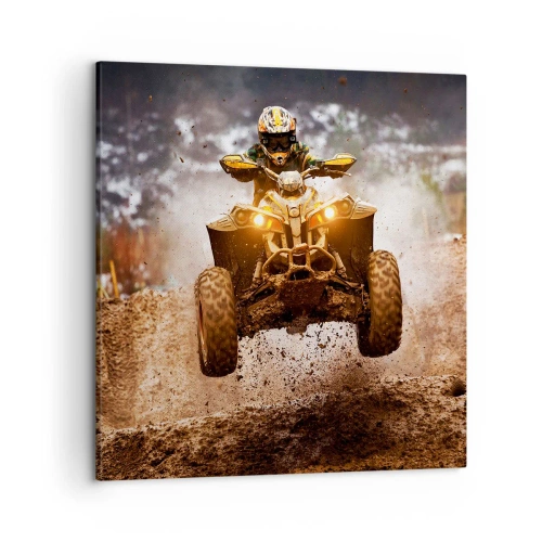 Tablou pe pânză - No risk no fun - 50x50 cm