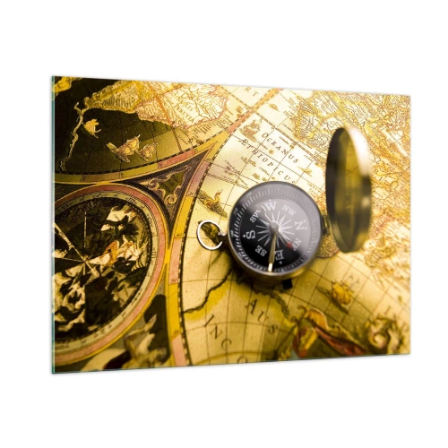 Tablou pe sticlă - Sau poate până la capătul lumii? - 100x70 cm