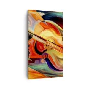 Tablou pe pânză - Și totul merge bine - 45x80 cm