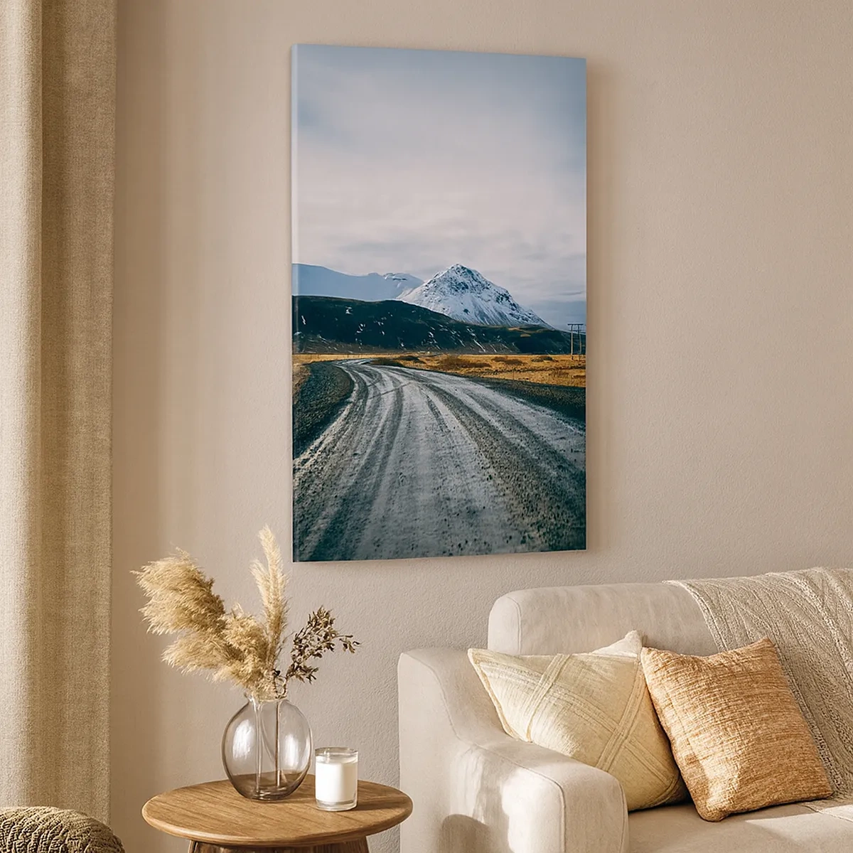 Tablou pe pânză Canvas - În stilul islandez - 50x70 cm