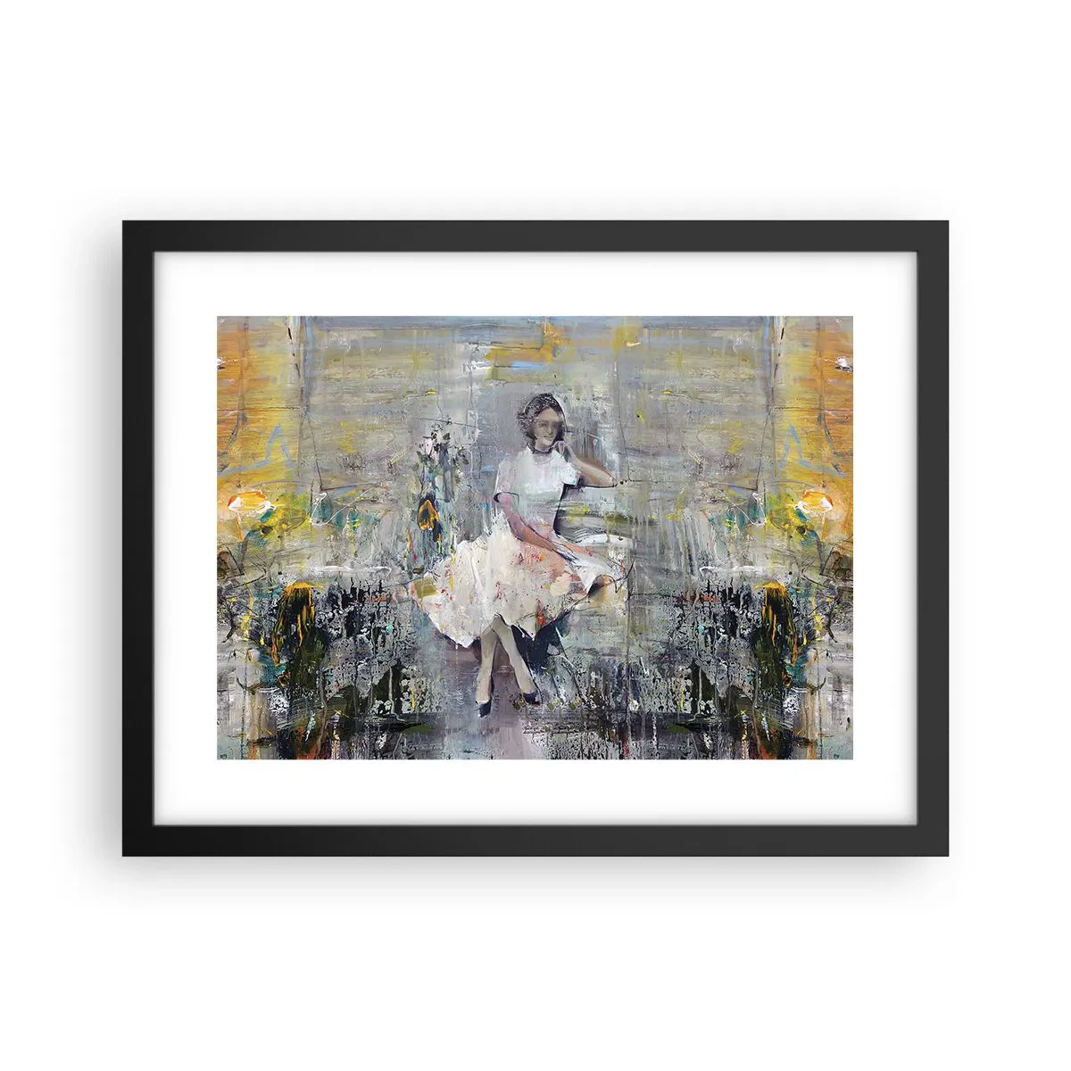 Poster în ramă neagră - Clasică și modernă - 40x30 cm