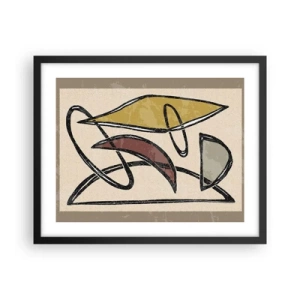 Poster în ramă neagră - Vertical și orizontal - 50x40 cm