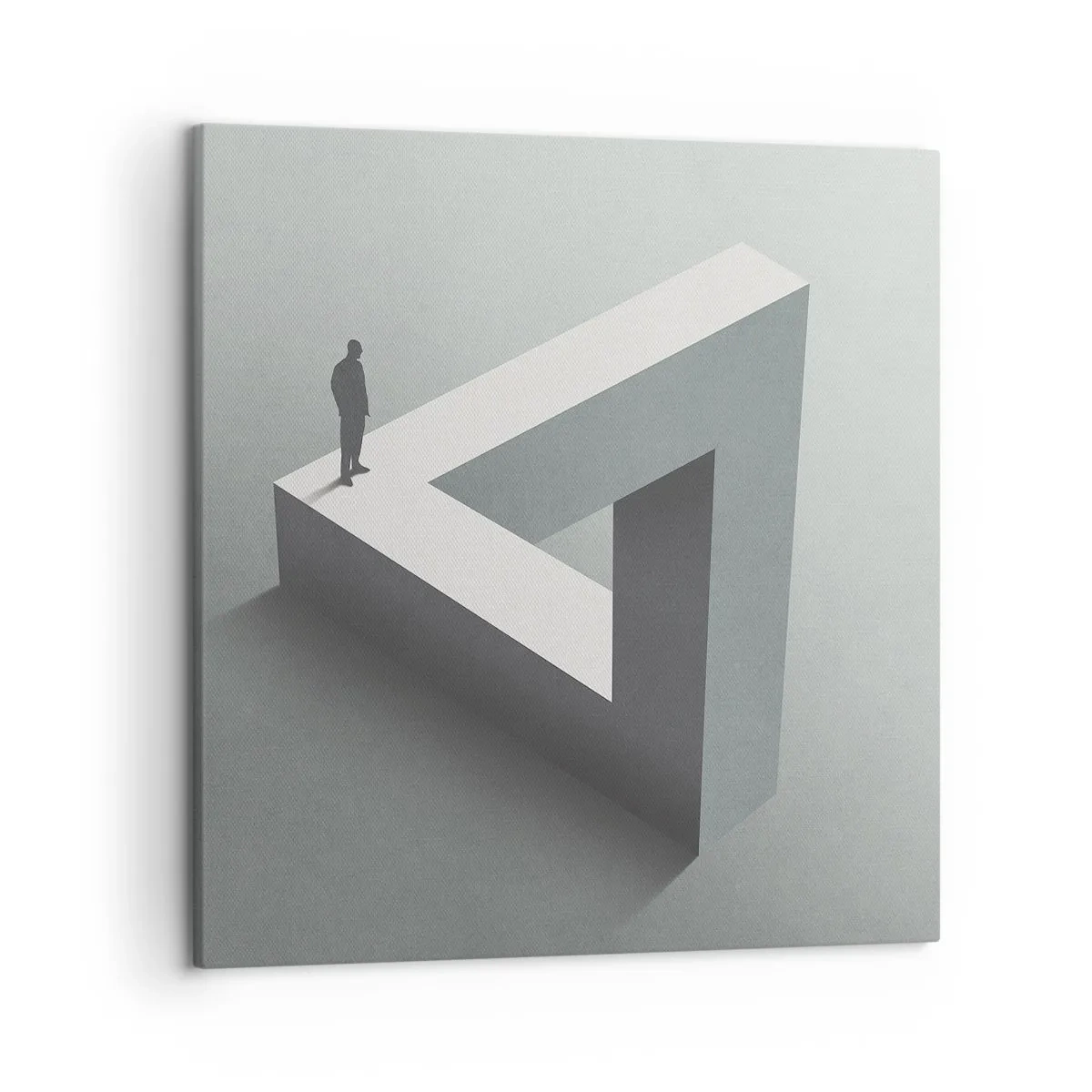 Tablou pe pânză - Și totuși este posibil - 50x50 cm