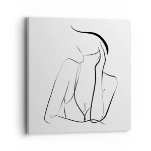 Tablou pe pânză - Pe valul unui vis - 30x30 cm