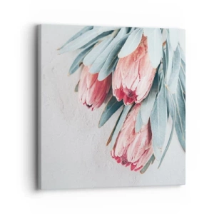 Tablou pe pânză - Rușinate de propria lor frumusețe - 30x30 cm
