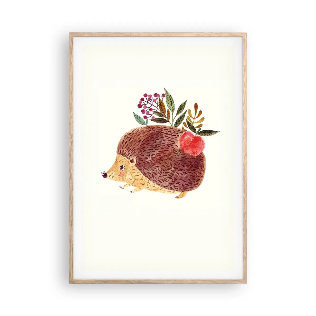 Poster în ramă de stejar deschis - Și tu deja mă placi - 70x100 cm