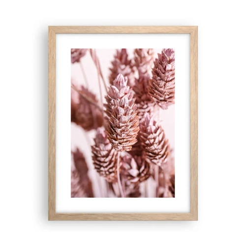 Poster în ramă de stejar deschis - Aparent discrete - 30x40 cm