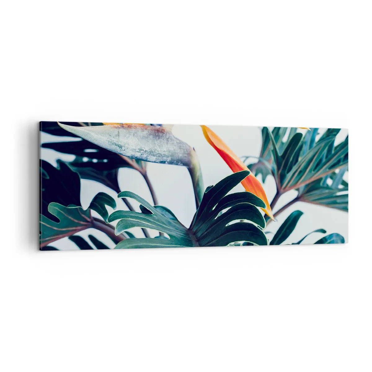 Tablou pe pânză - Tufiș sau pasăre? - 140x50 cm