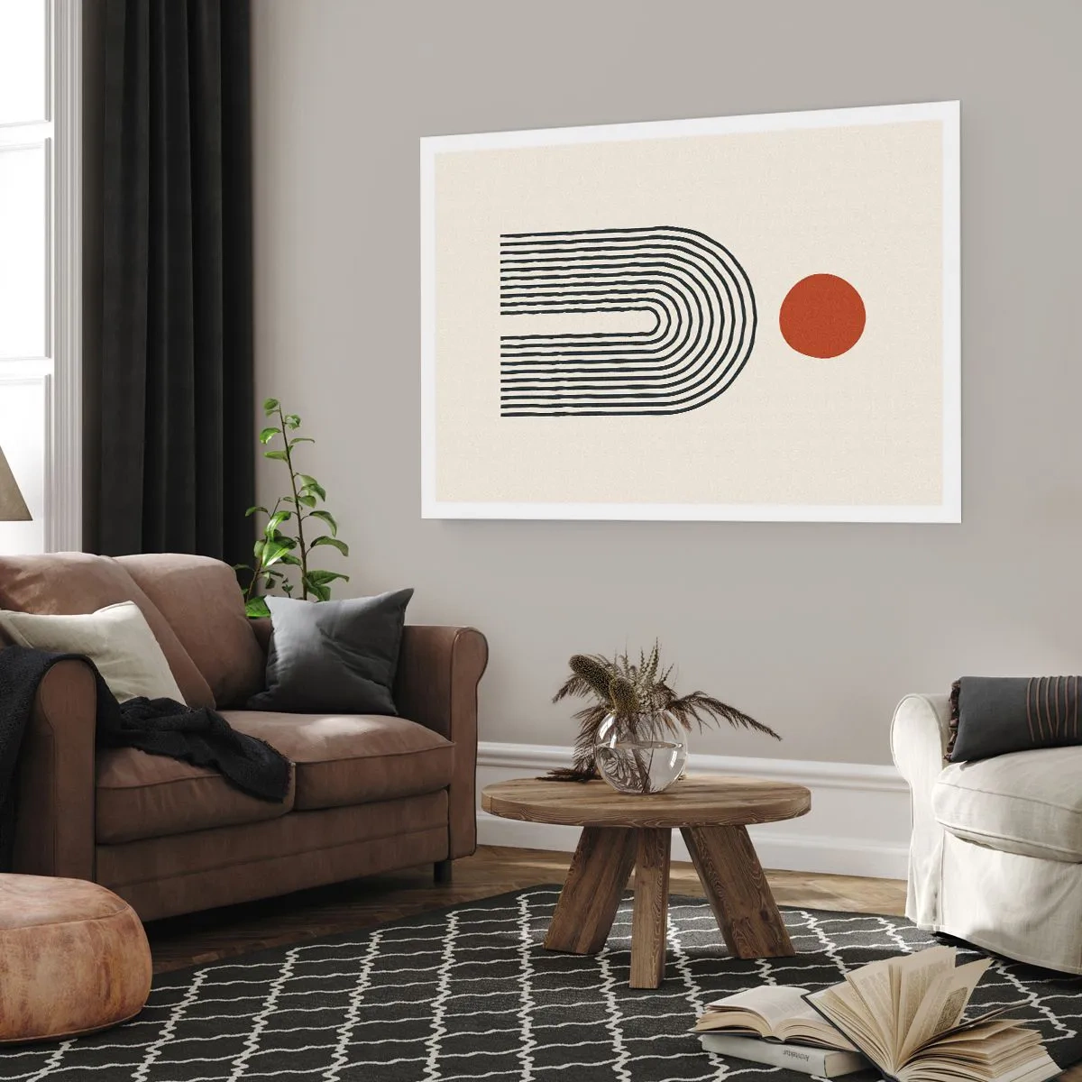 Poster - Magnetismul formelor și al culorilor - 100x70 cm