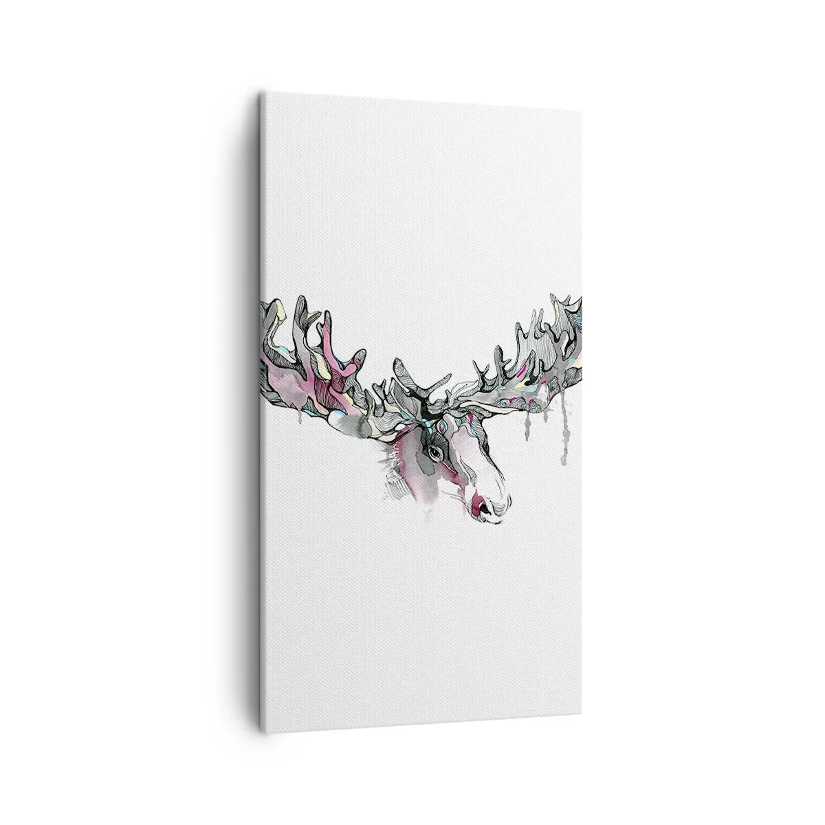 Tablou pe pânză - Coroana regelui pădurii - 45x80 cm