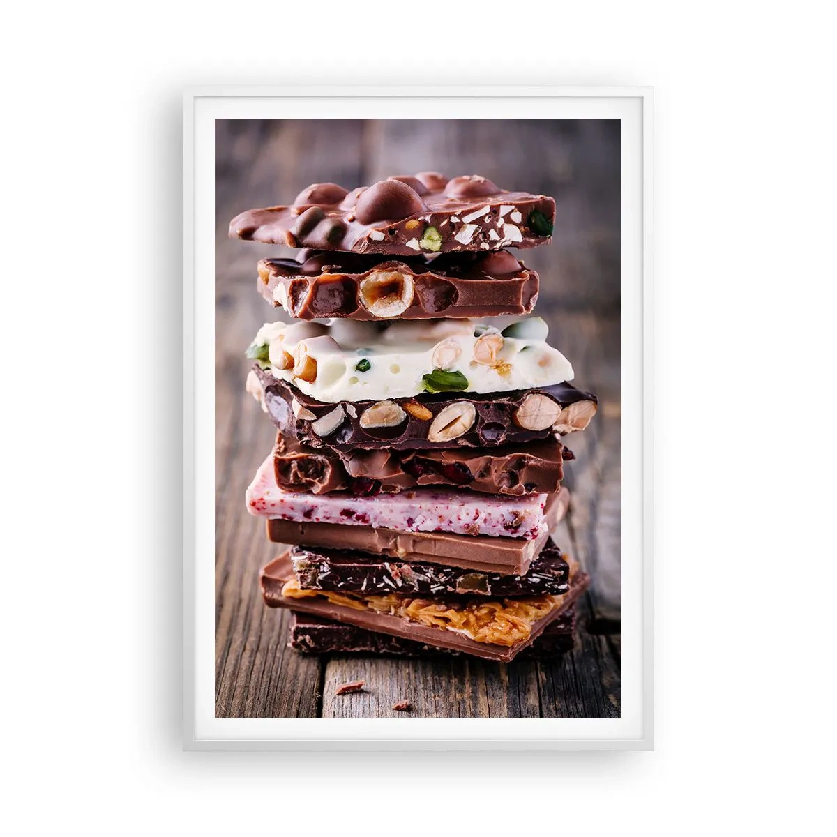 Poster în ramă albă - O perspectivă încântătoare - 70x100 cm