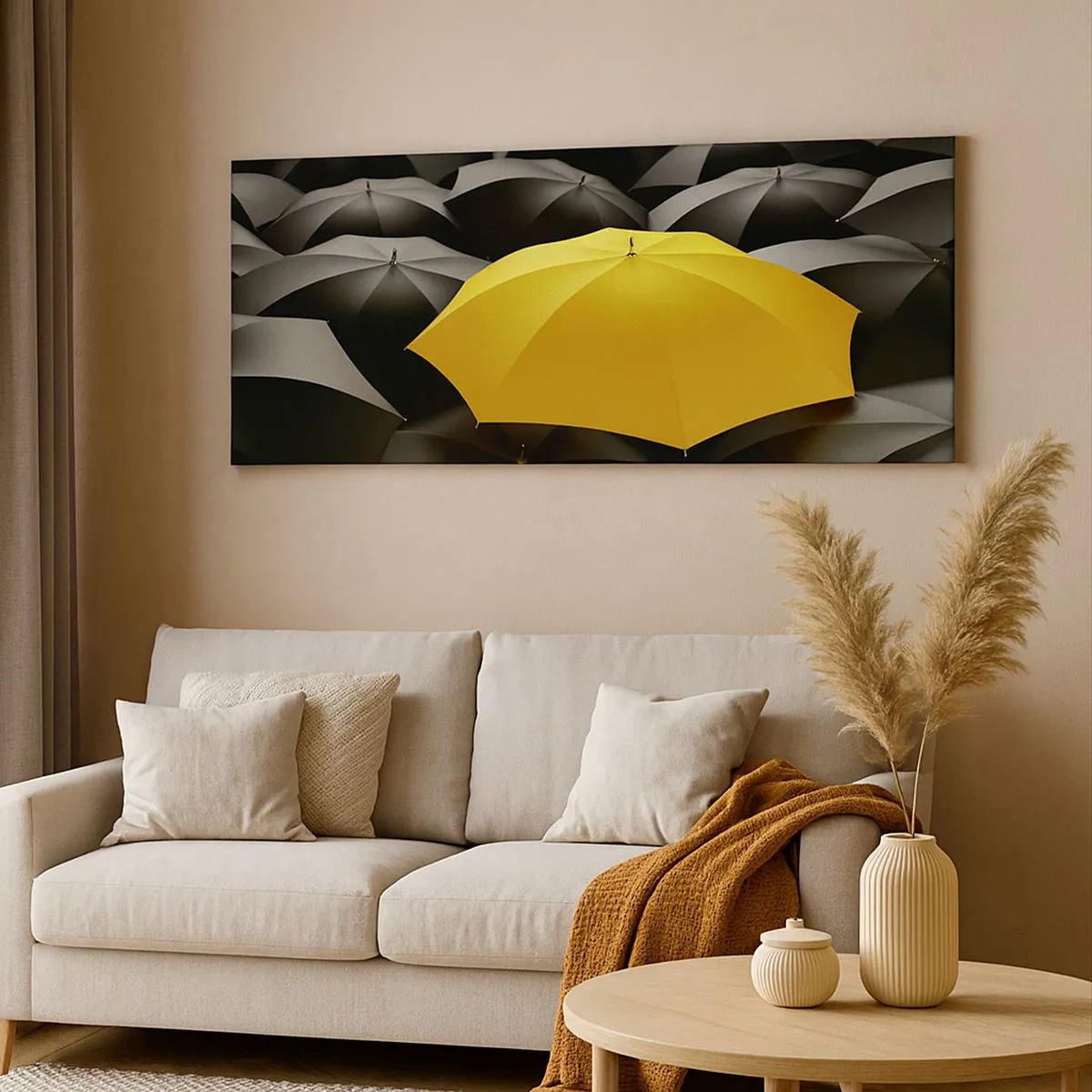 Tablou pe pânză - La revedere, tristețe - 100x40 cm