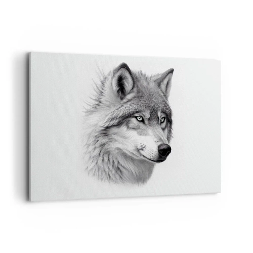 Tablou pe pânză - Alfa - fără îndoială - 120x80 cm