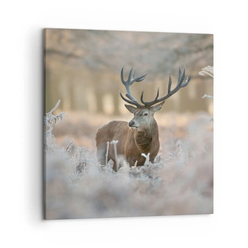 Tablou pe pânză - O dimineață răcoroasă - 50x50 cm