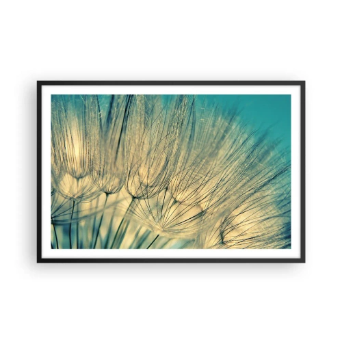 Poster în ramă neagră - Așteptând vântul - 91x61 cm