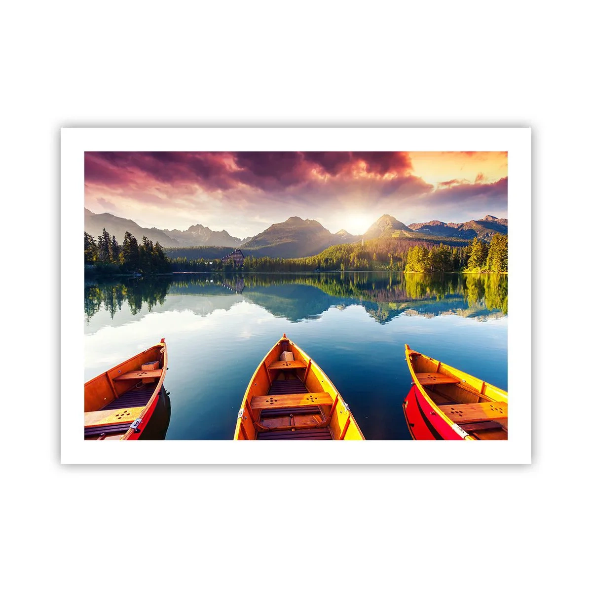 Poster - Nimic împotriva naturii - 70x50 cm