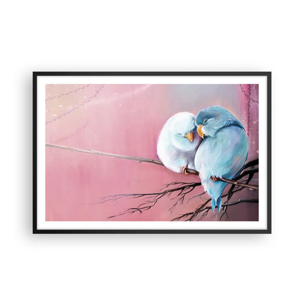 Poster în ramă neagră - Ce mai este de adăugat?... - 91x61 cm