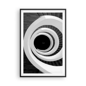 Poster în ramă neagră - Până la miez - 61x91 cm