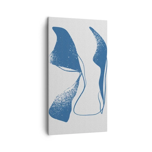 Tablou pe pânză - Abstracție înaripată - 45x80 cm