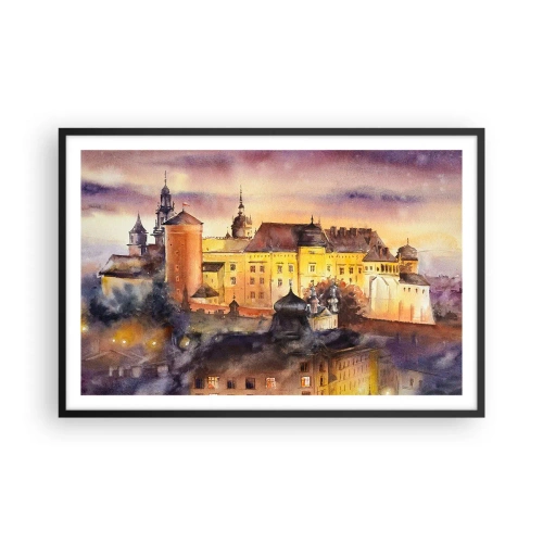 Poster în ramă neagră - Poveste și basm - 91x61 cm