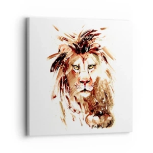 Tablou pe pânză - Putere și demnitate - 30x30 cm