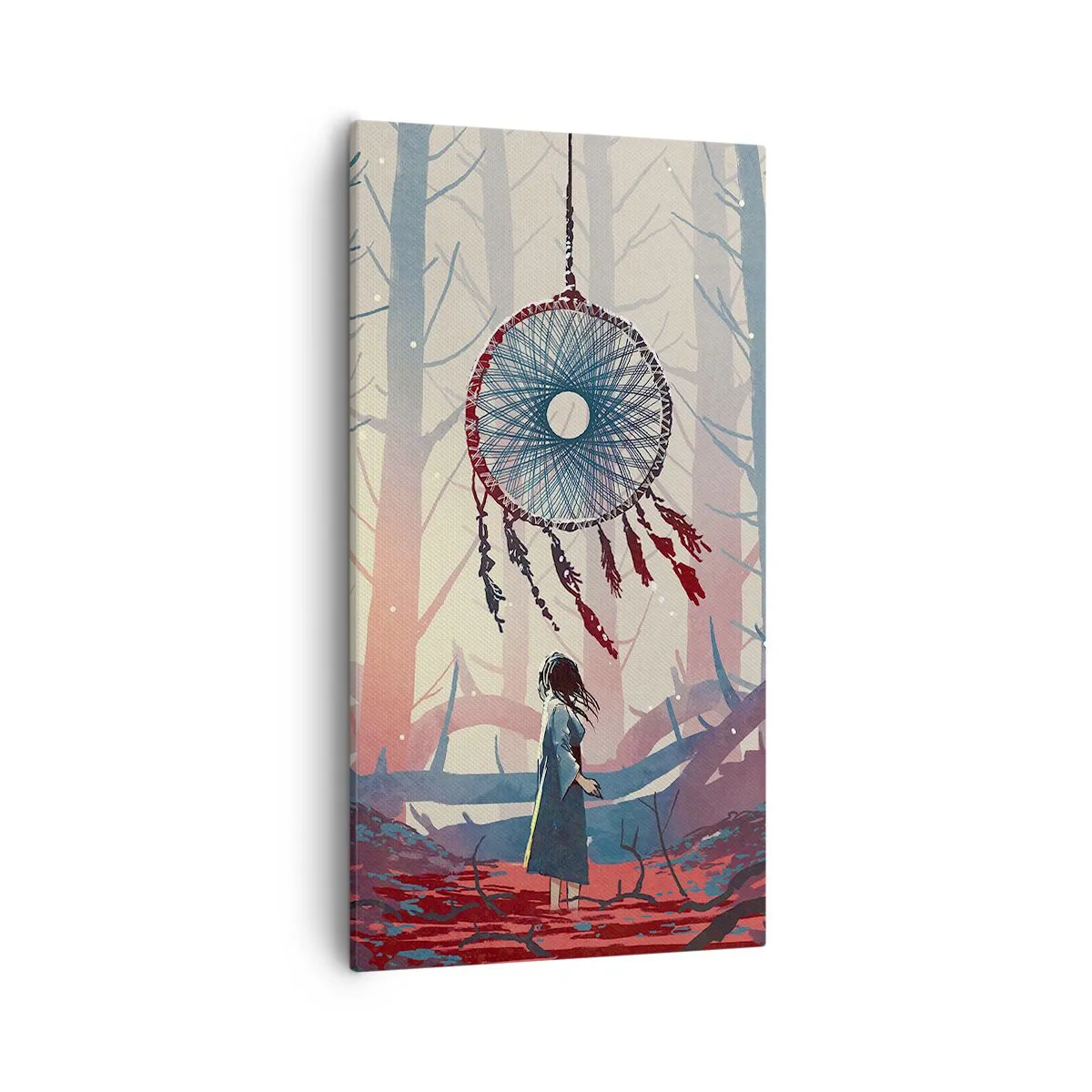 Tablou pe pânză - Ritualul secret al fericirii - 55x100 cm