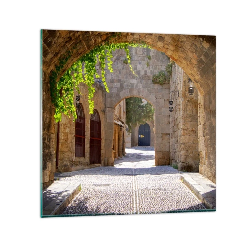 Tablou pe sticlă - Procesiunea e pe cale să apară - 40x40 cm