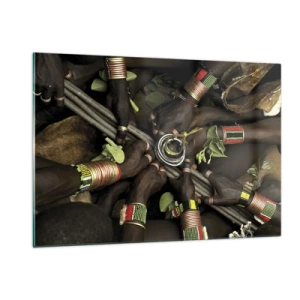 Tablou pe sticlă - Împreună - 120x80 cm