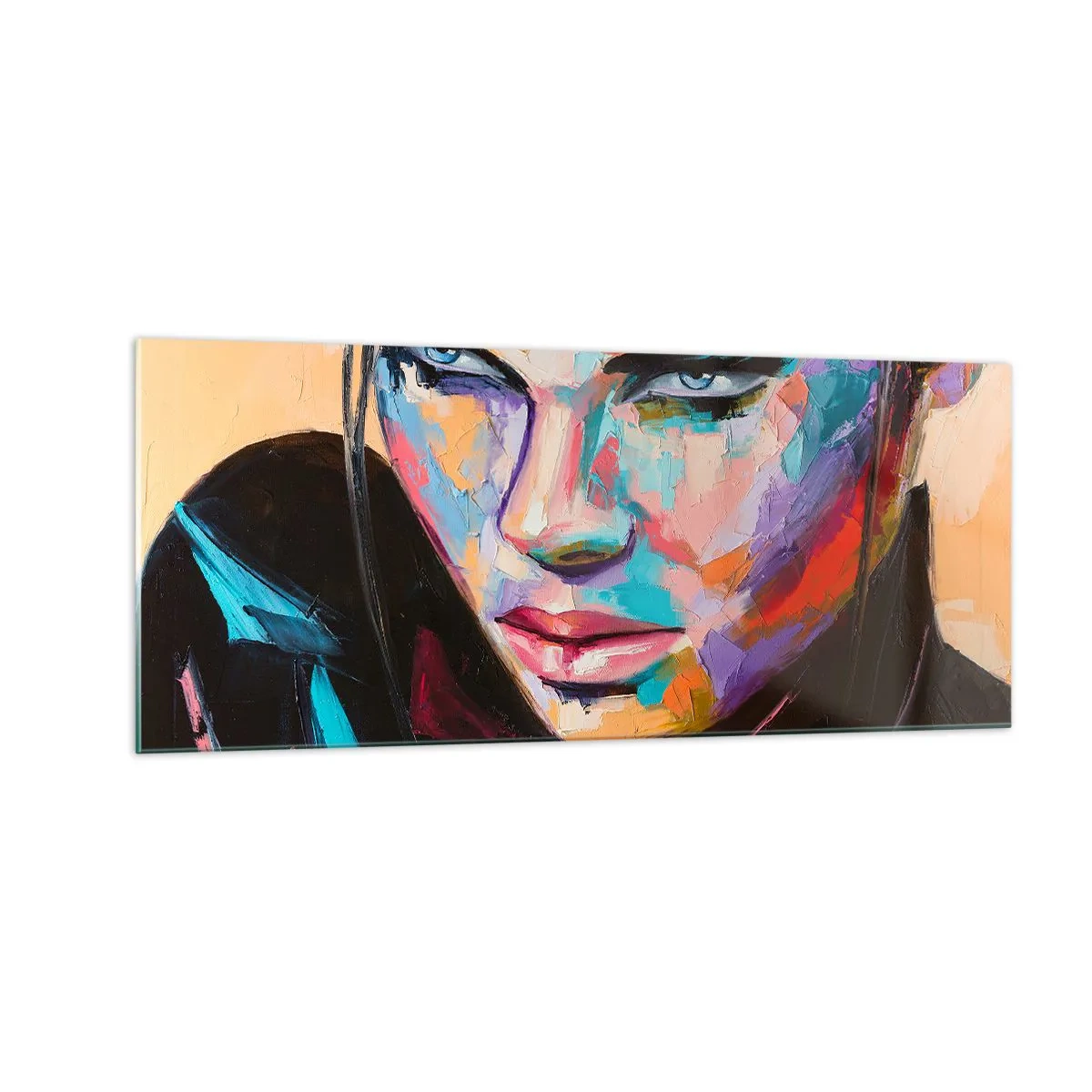 Tablou pe sticlă - Sălbăticia inimii - 100x40 cm