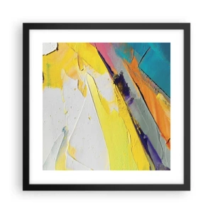 Poster în ramă neagră - Anatomia luminii - 40x40 cm