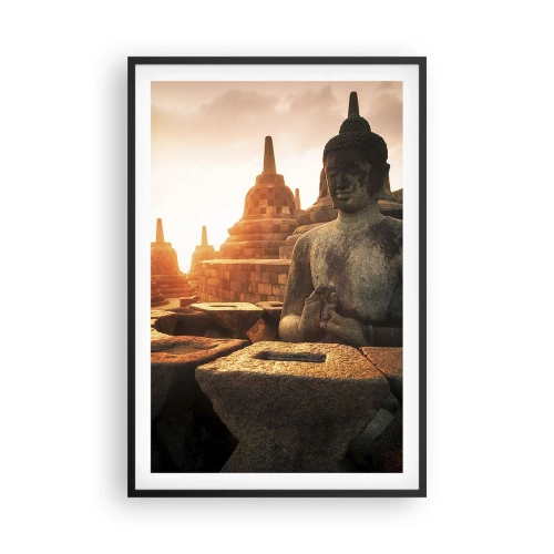 Poster în ramă neagră - Vreme de mare înțelepciune - 61x91 cm