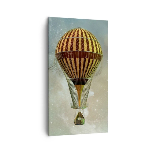 Tablou pe pânză - Zboruri de pionierat - 45x80 cm