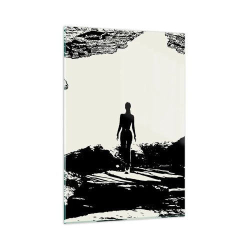 Tablou pe sticlă - O nouă înfățișare - 80x120 cm