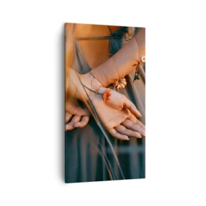Tablou pe pânză - Legată de natură - 45x80 cm